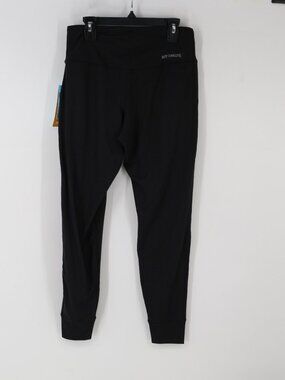 NWT Hot Chillys Clima Tek Jogger Black Athletic Leggings Small